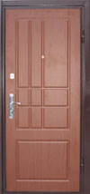 Элитная металлическая дверь: ДФ пленка ПВХ в ассортименте, Эльбор (ригельный), Kale 2000