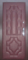 Элитная металлическая дверь: винилискожа с узором, Эльбор, Kale 2000