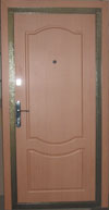 Элитная металлическая дверь: МДФ пленка ПВХ в ассортименте, Эльбор (ригельный), Kale 2000